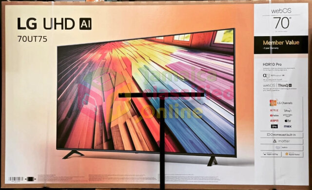 70 LG 4K TV