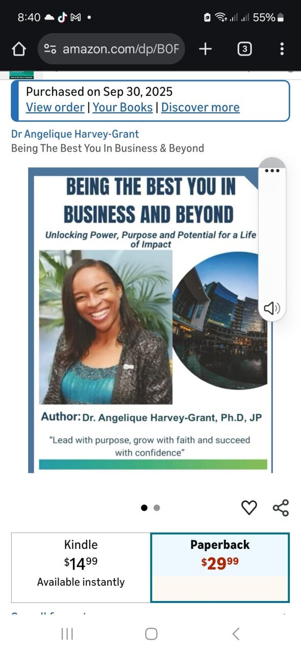 Book "Being The Best You In Business And Beyond "