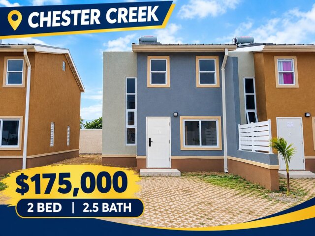 CHESTER CREEK 2 Bedrooms 2.5 Baths JMD 175K