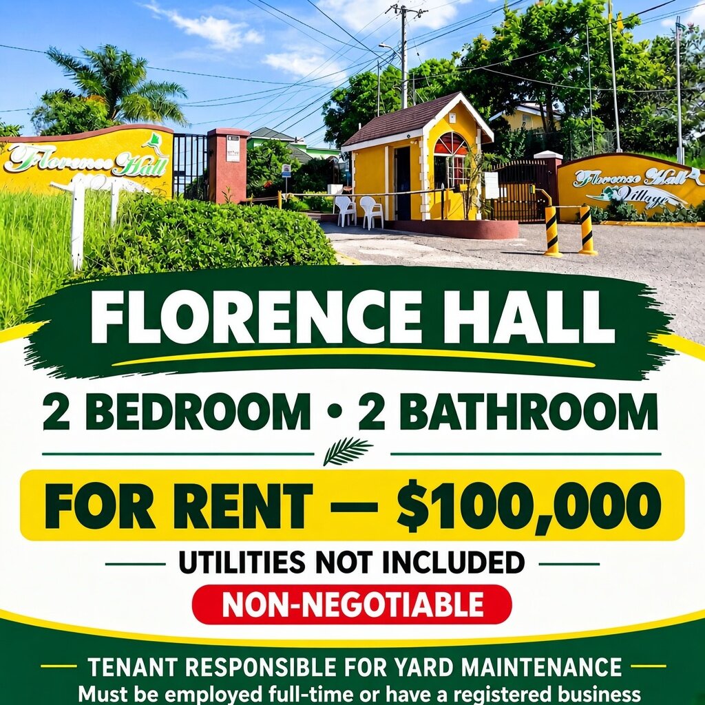 FLORENCE HALL 2 Bedroom 2 BATH $100,000
