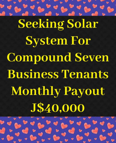 Solar System For Compound With Tenants