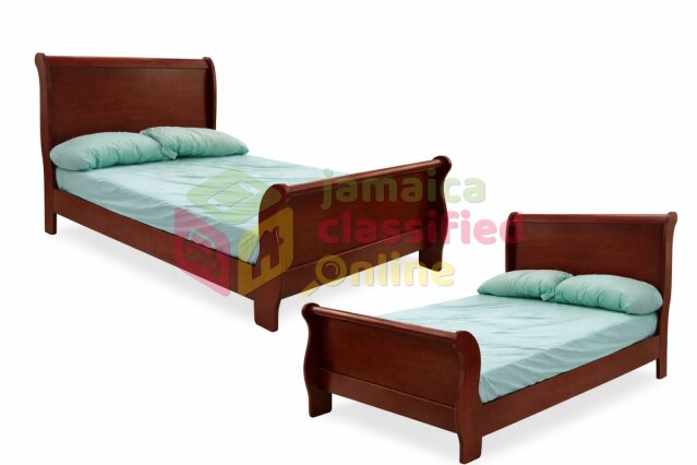 Twin Slay Bed With Mattress Used But Well Kept.