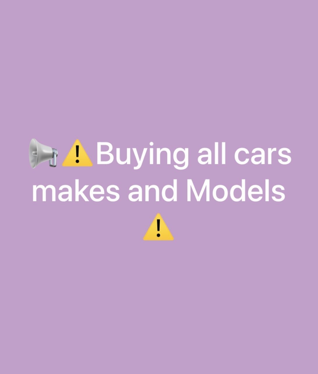 Buying All Cars Cash