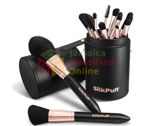 Silkpuff Makeup Brushes Set 15 Pcs