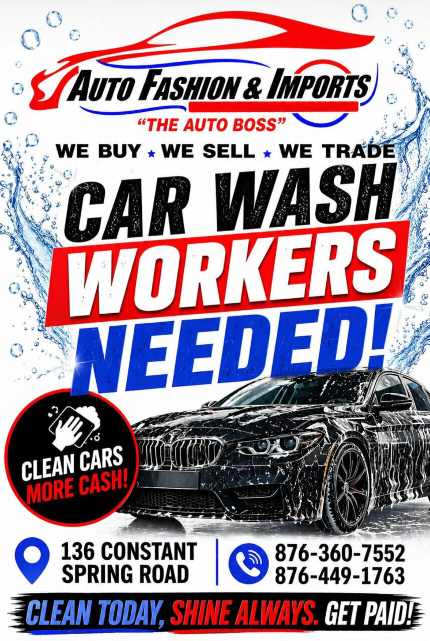 Car Wash Workers Needed