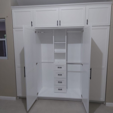 Kitchen Cupboards, Closets, Staircase 