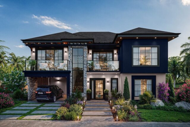 4 Bed, 3.5 Bath Villa With Ocean View
