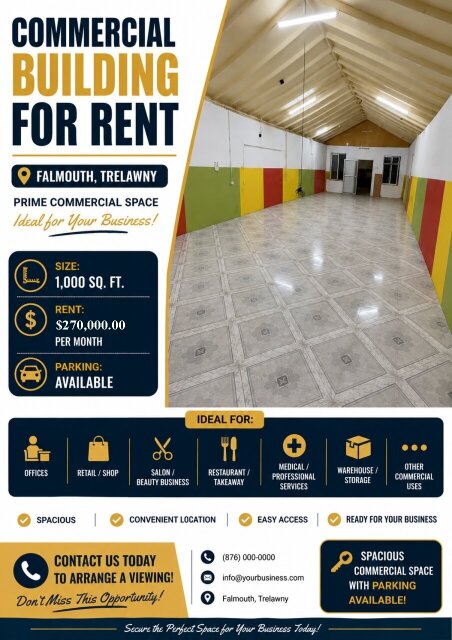 FALMOUTH 1000 SQFT BUILDING SPACE $270,000