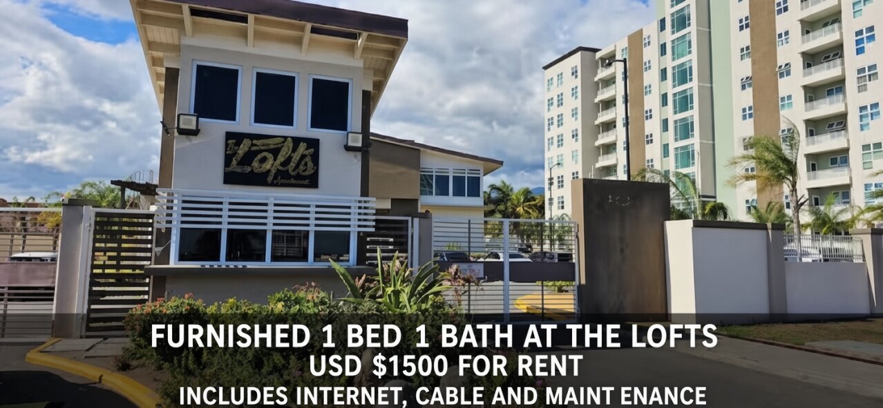 Furnished 1 Bedroom Loft For $1500