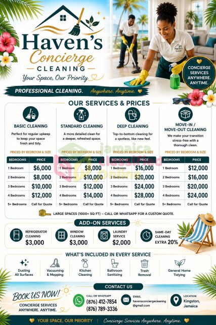 Haven's Concierge Cleaning