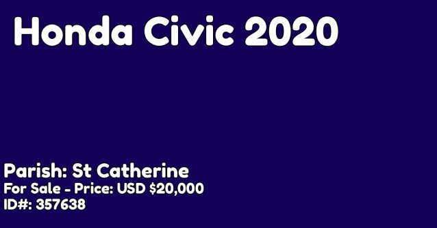 Honda Civic 2020