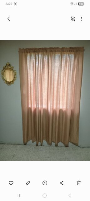 5 Piece Marc's Fabrics Curtains For $3000