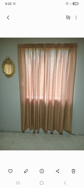 5 Piece Marc's Fabrics Curtains For $3000