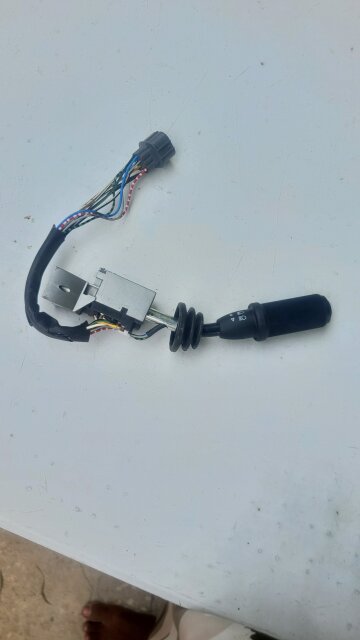 JCB Right Hand Wiper & Lights Column Switch Stalk