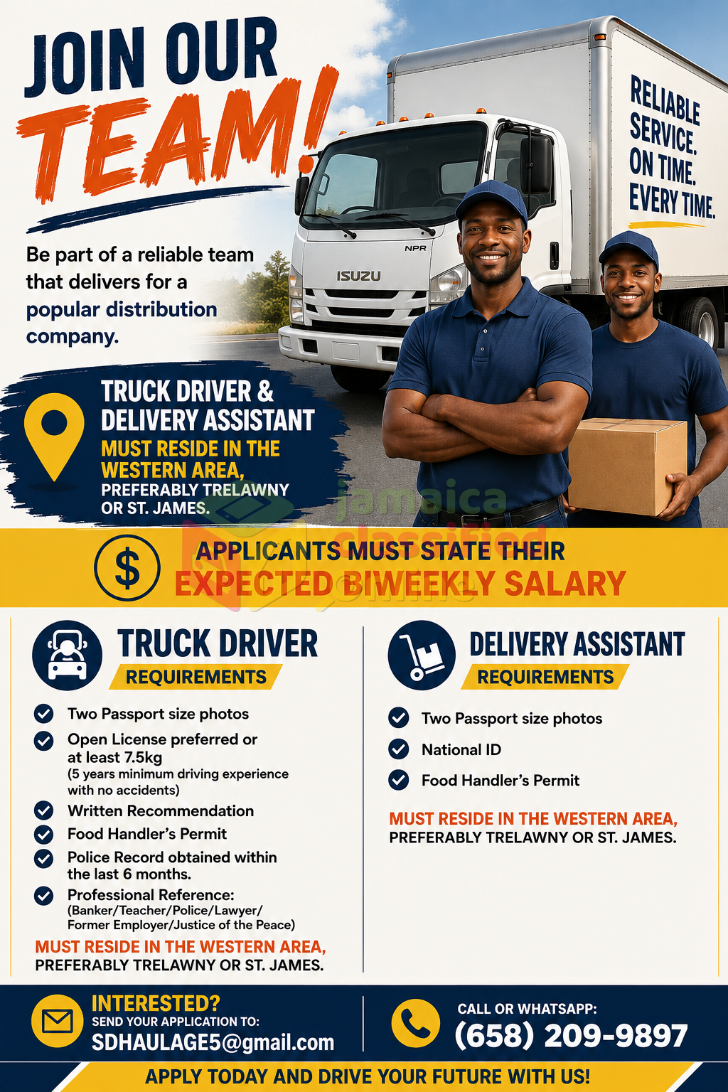 Truck Driver Needed