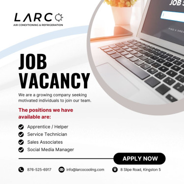 WE’RE HIRING – LARCO 