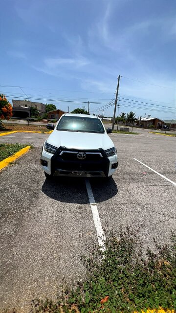 White 2022 Toyota Hilux Invincible Pickup For Sale
