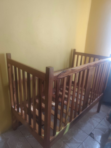 Wooden Infant Baby Crib