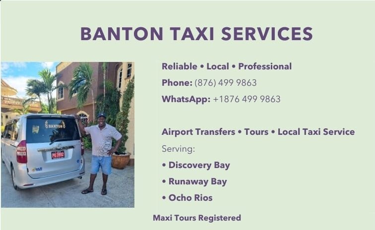 Taxi & Hire Services In St Ann