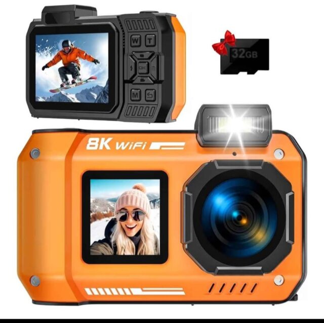 8K Underwater Camera