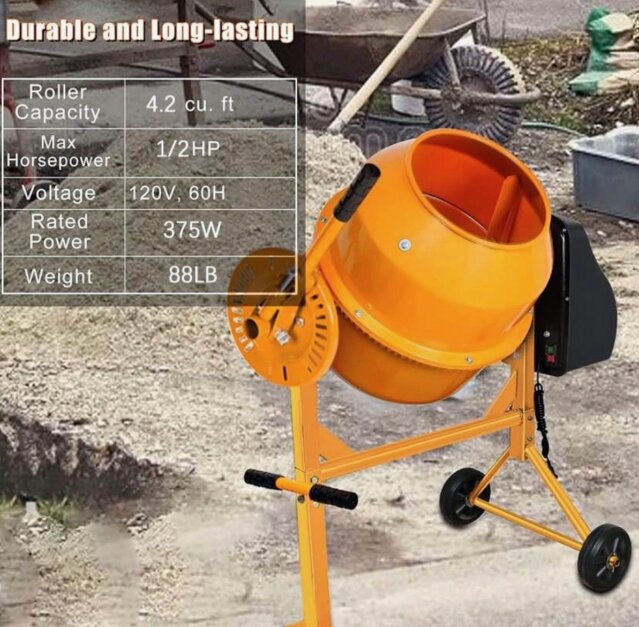 New Electric Concrete Mixer For Sale