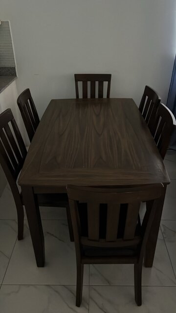 Dining Table (with 6 Chairs) -- 40K OBO