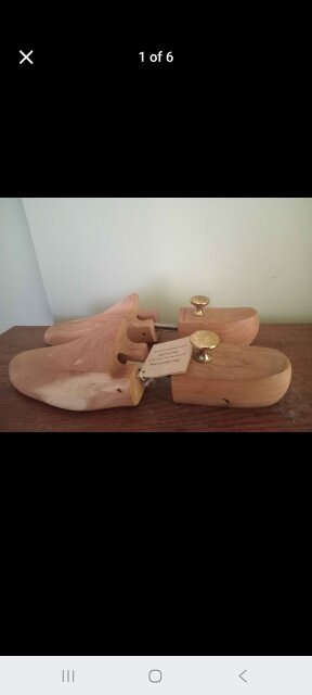 XL Cedar Wood Shoe Trees (Sizes 12-14)
