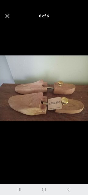 XL Cedar Wood Shoe Trees (Sizes 12-14)