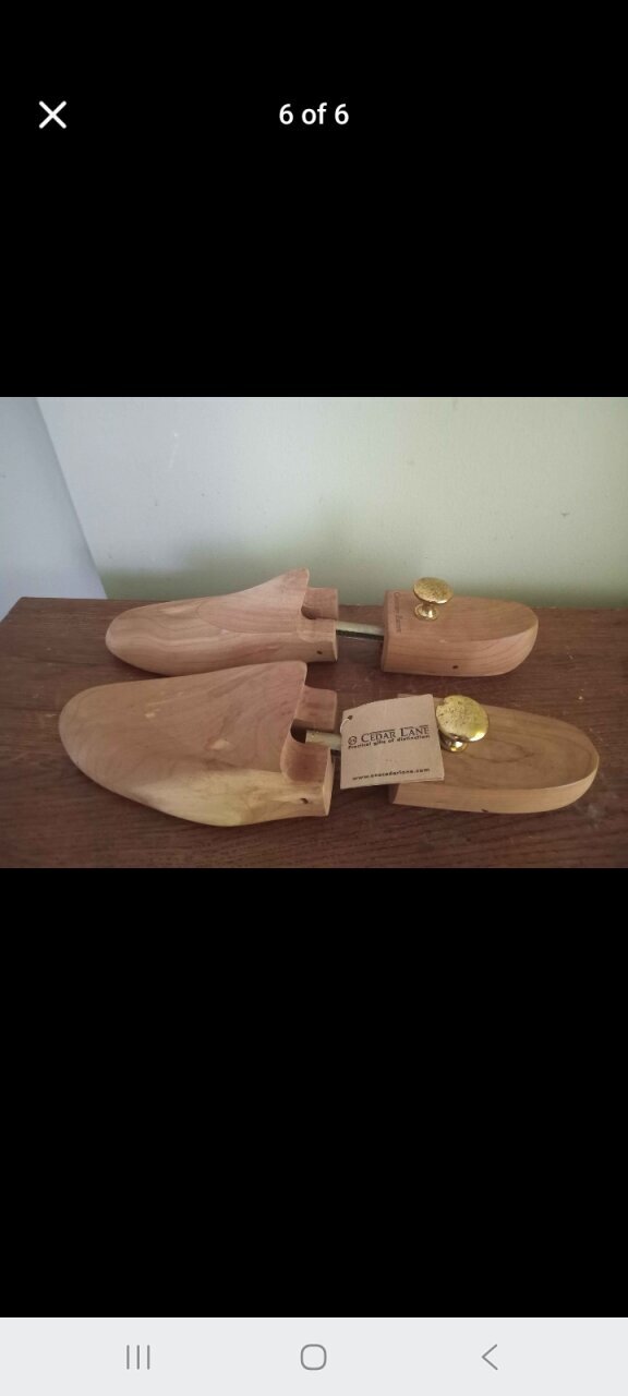 XL Cedar Wood Shoe Trees (Sizes 12-14)