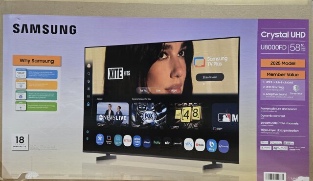 58 Inch TV