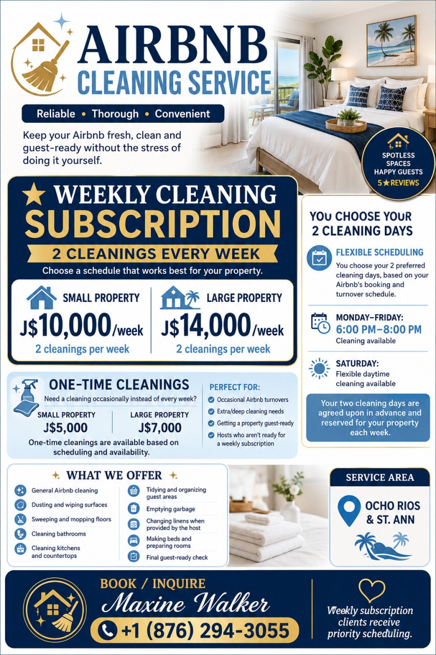 Airbnb Cleaning Service