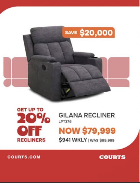 Brand New Recliner In Box