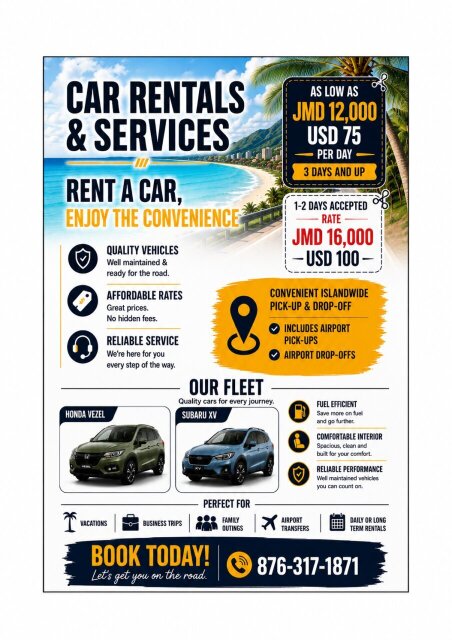 Short And Long Term Rental Available