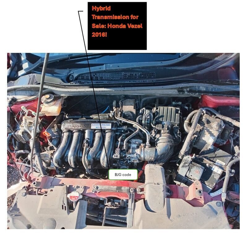 2016 Honda Vezel Hybrid - Transmission