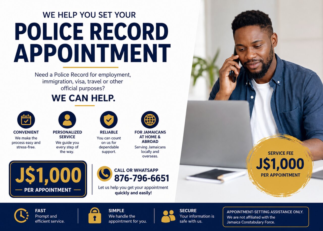 POLICE RECORD APPOINTMENT