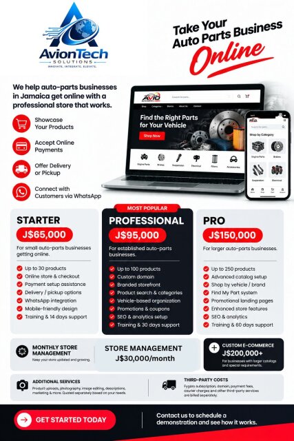 Website Plus Ecommerce Store