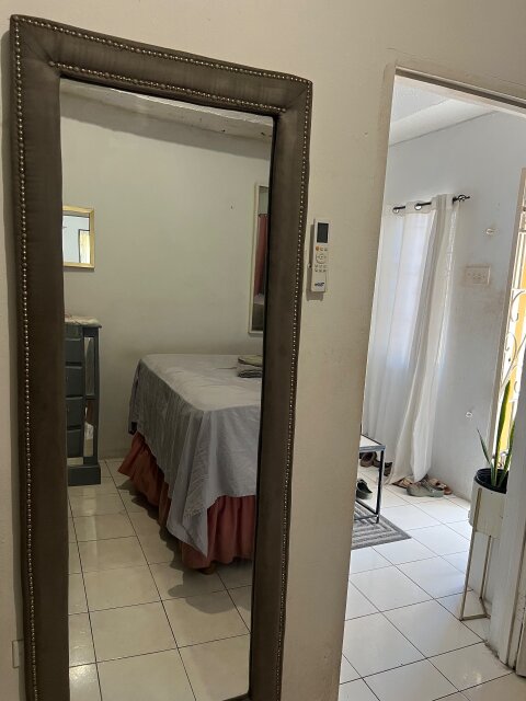 25”x72” Used Fabric Mirror