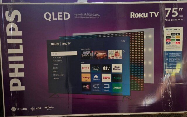 Brand New 75" UHD 4K TV