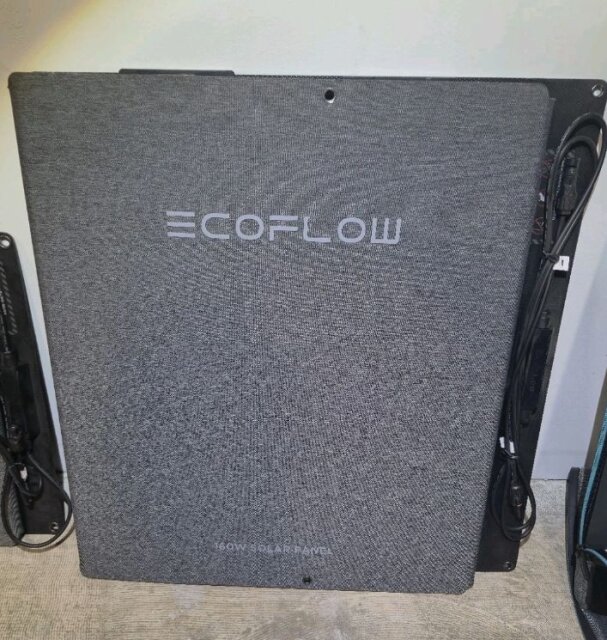 EcoFlow 160W Portable Solar Panel – Foldable-Used