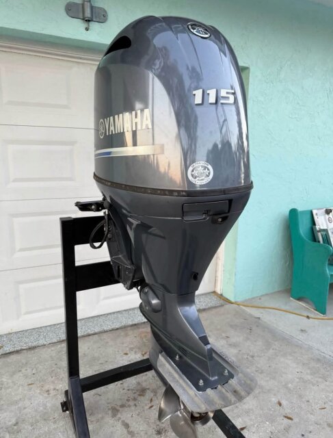 Slightly Used Yamaha 115HP4 Stroke Outboard Motor