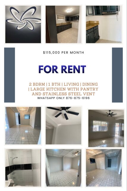 Beautifully Renovated 2 Bedrooms In Portmore