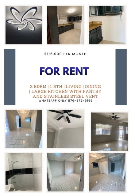 Beautifully Renovated 2 Bedrooms In Portmore