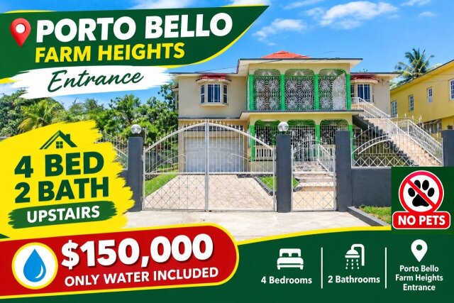 4 Bedrooms In Porto Bello, Farm Heights Entrance