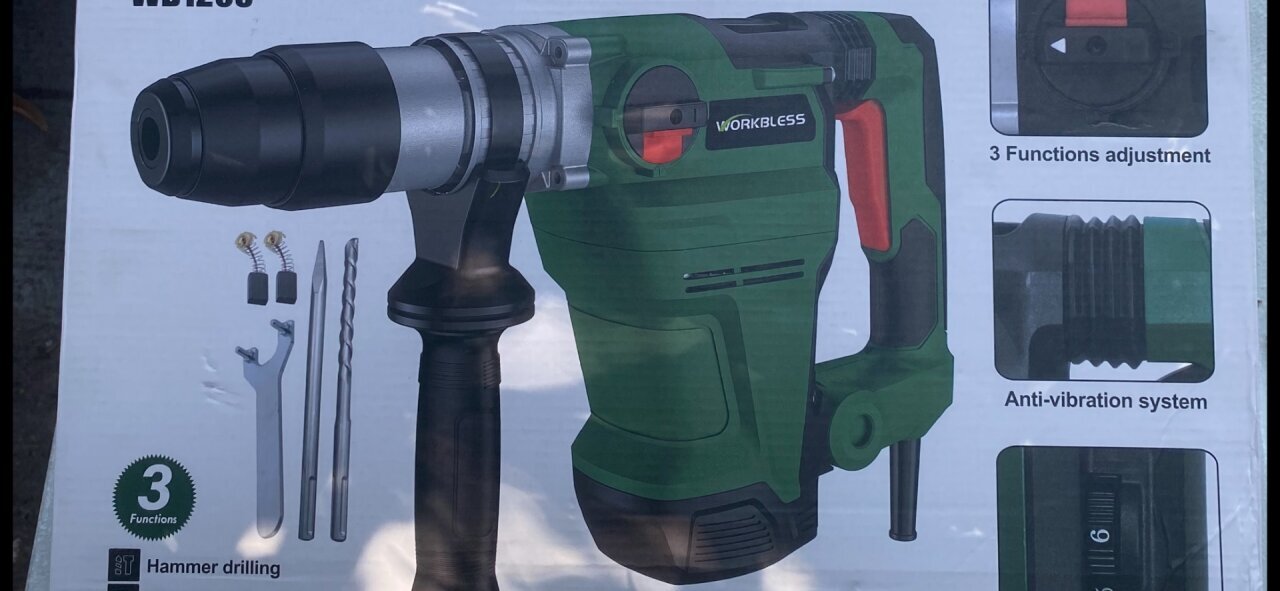 Jack Hammer SDS Max 1 1/2" Capacity
