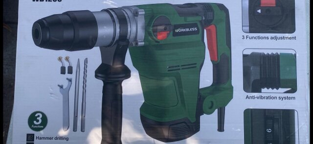 Jack Hammer SDS Max 1 1/2" Capacity
