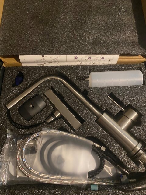 Rainfall Kitchen Faucet With Pullout Sprayer