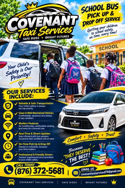 School Bus/ Taxi Pick Up / Drop Off Services