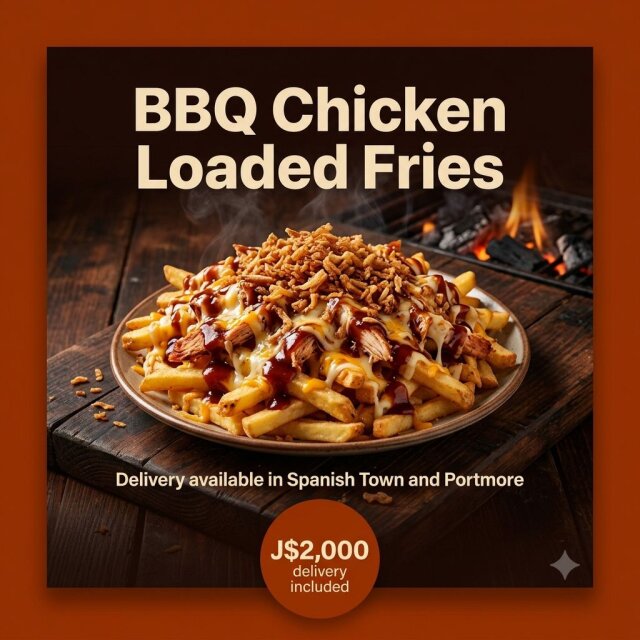 Loaded Fries Available Spanish Town And Portmore