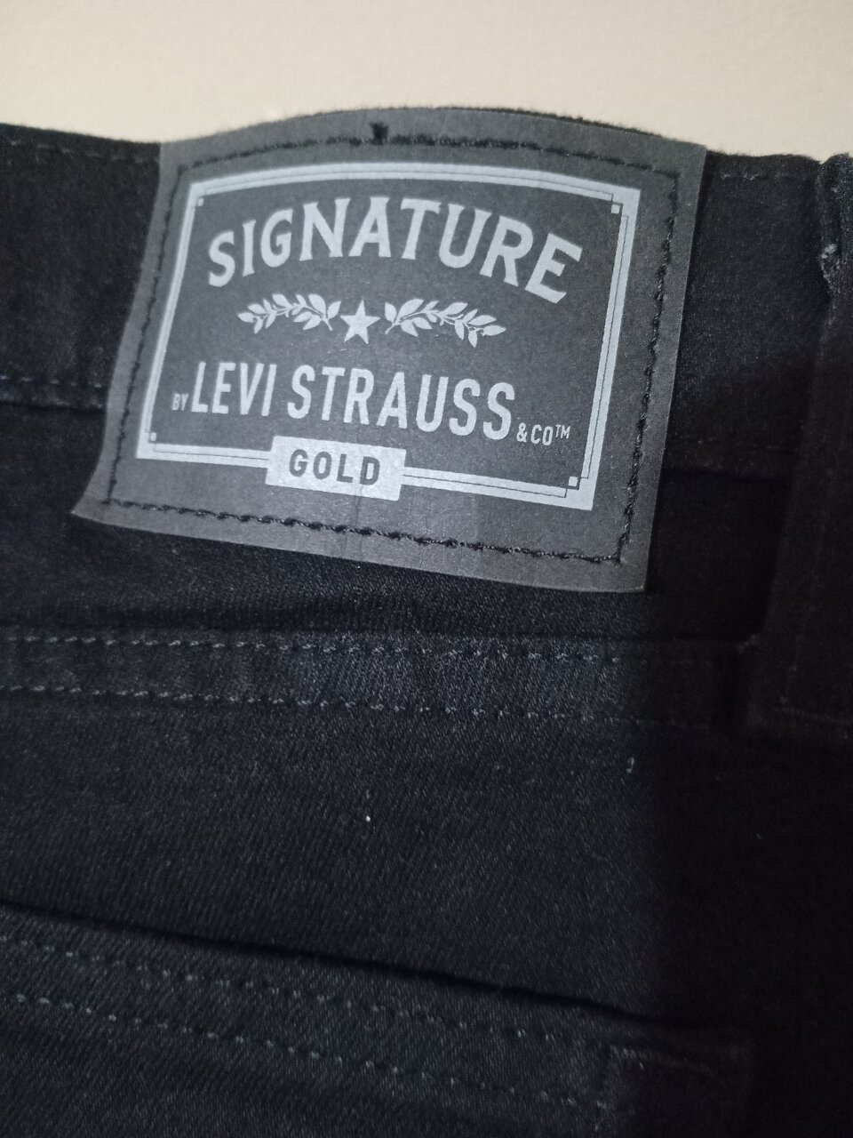 Levi's Black Signature Jeans W42×L34