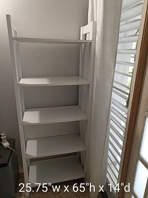 White Bookshelf
